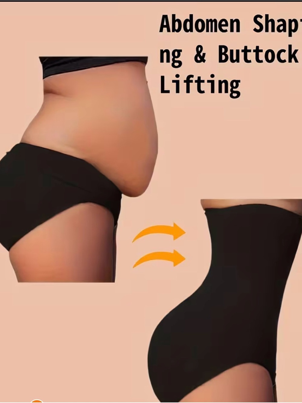 Kids High-Waist Black Shaping Briefs - Tummy Control
